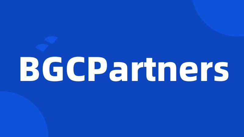 BGCPartners