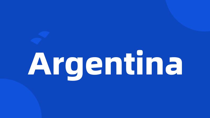 Argentina