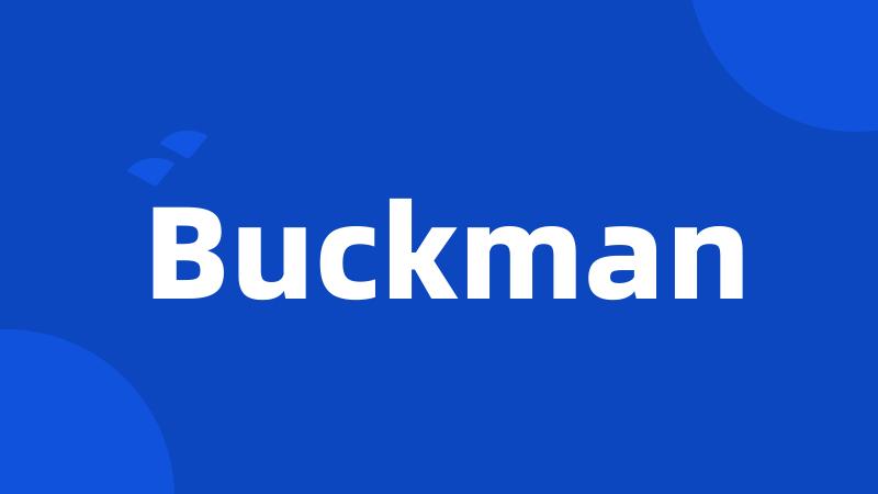 Buckman