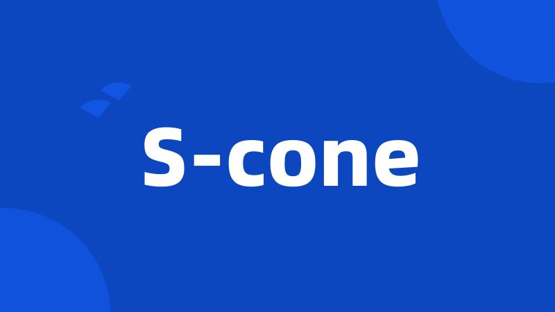 S-cone