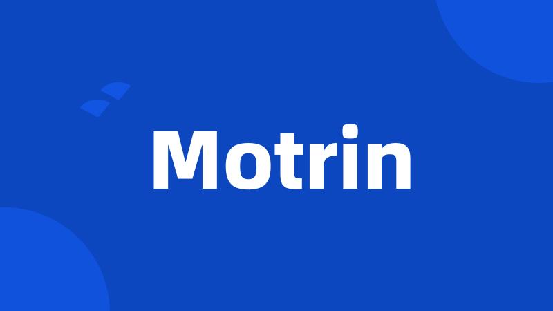 Motrin