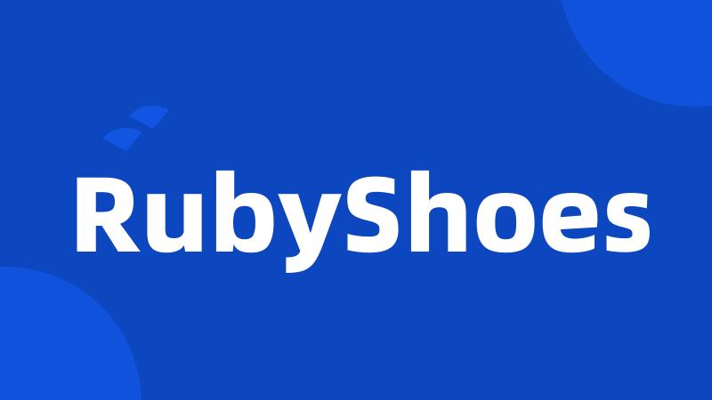 RubyShoes