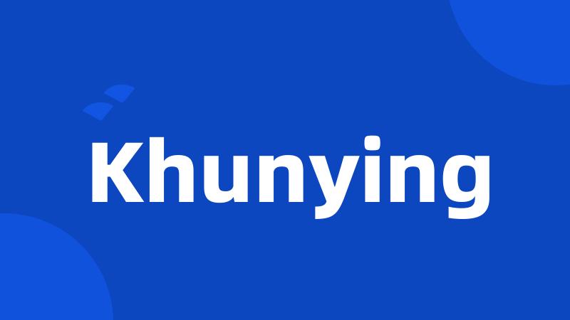 Khunying