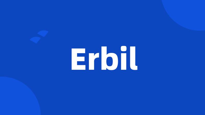 Erbil