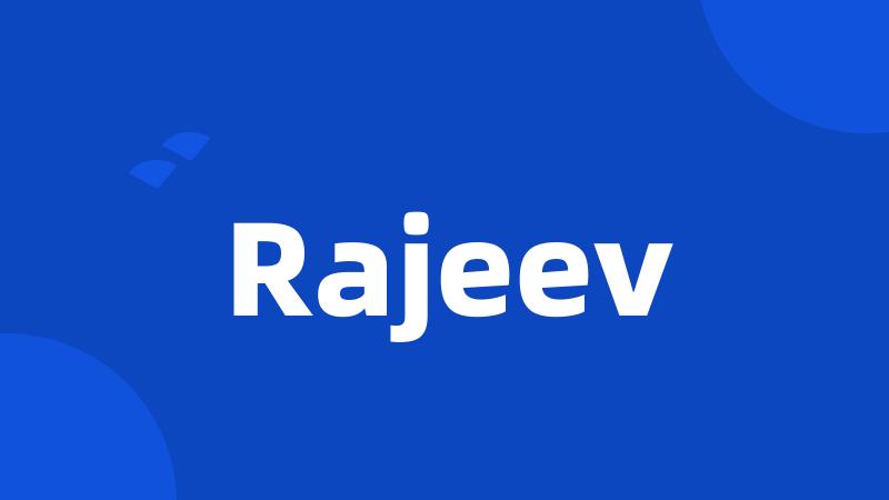 Rajeev