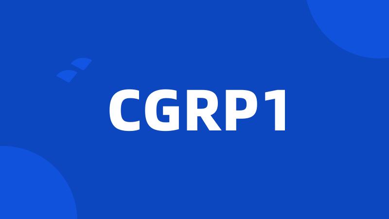 CGRP1