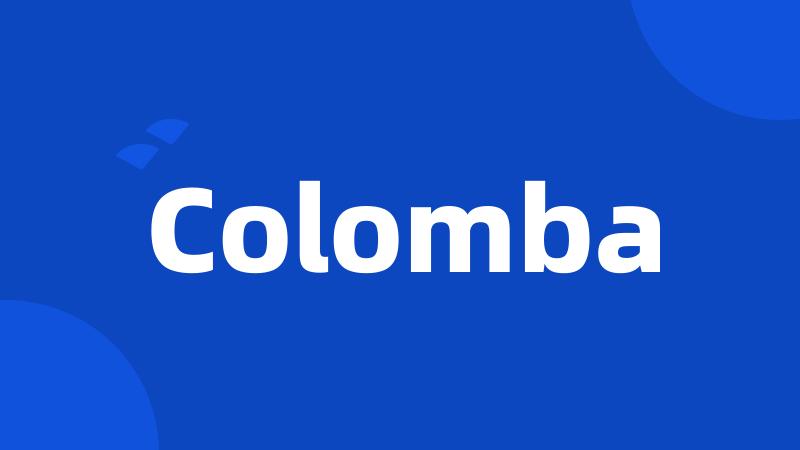 Colomba