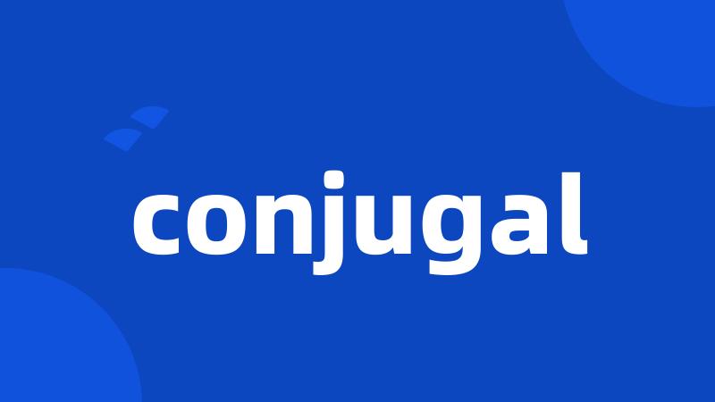 conjugal