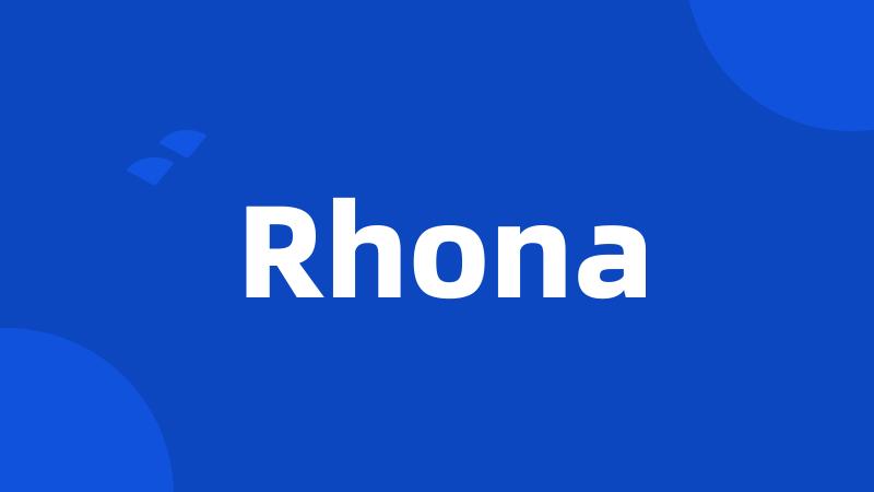 Rhona