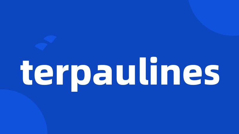 terpaulines