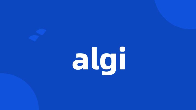 algi