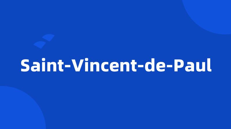 Saint-Vincent-de-Paul