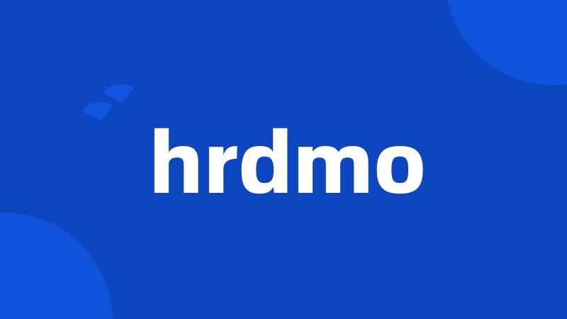 hrdmo