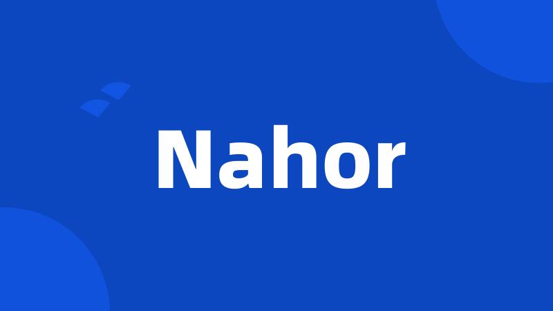 Nahor