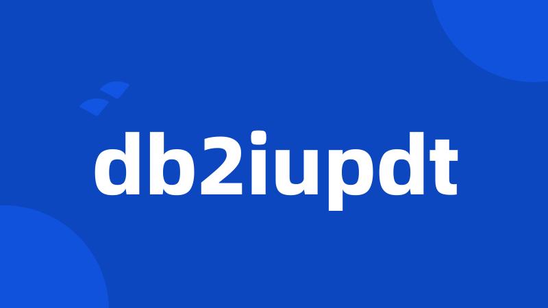 db2iupdt