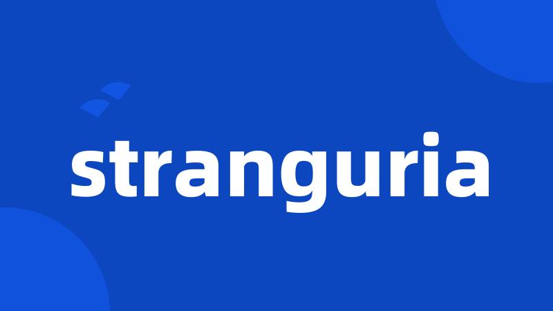 stranguria