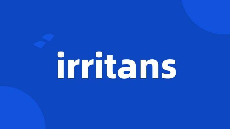 irritans