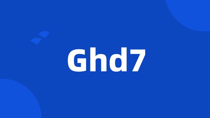 Ghd7