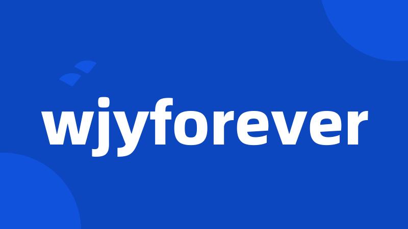 wjyforever