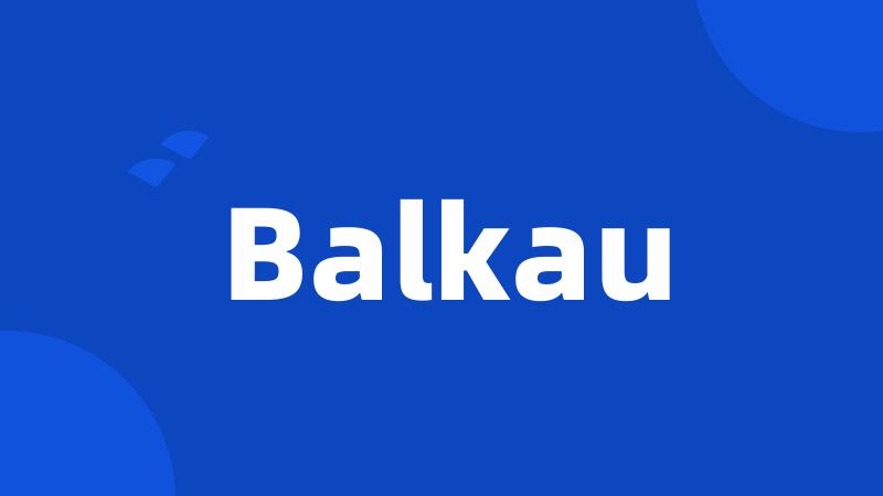 Balkau