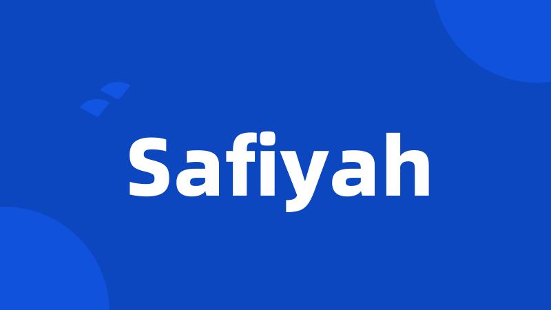 Safiyah