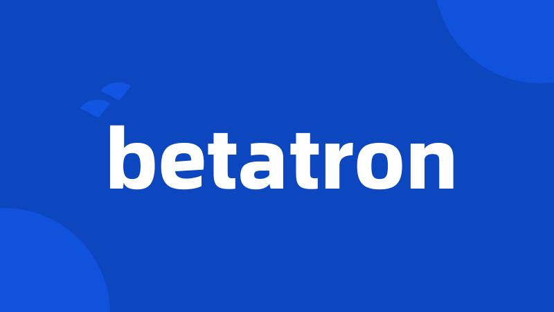 betatron