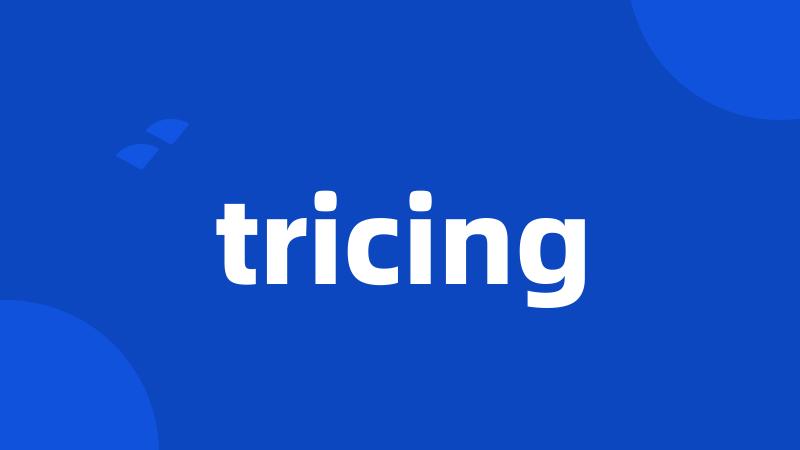 tricing