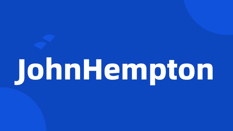 JohnHempton