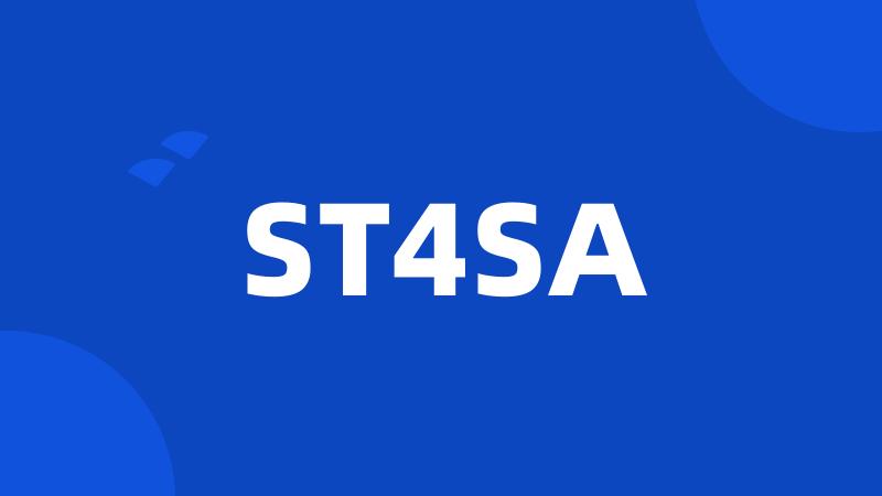 ST4SA