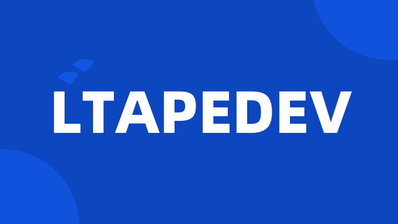 LTAPEDEV