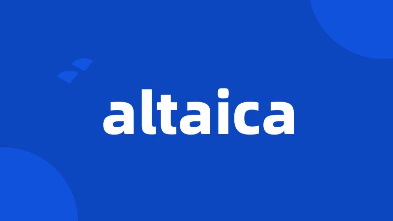 altaica