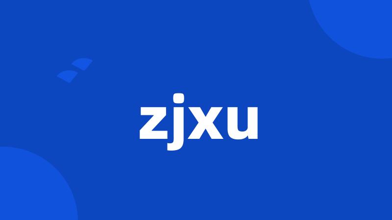 zjxu