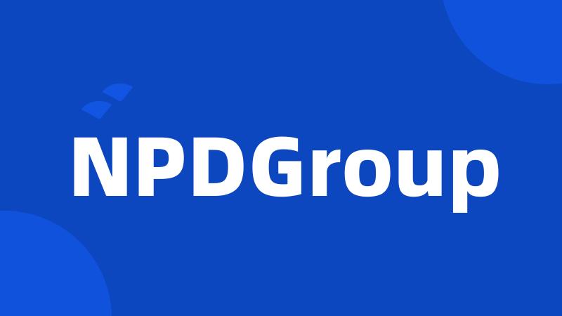 NPDGroup