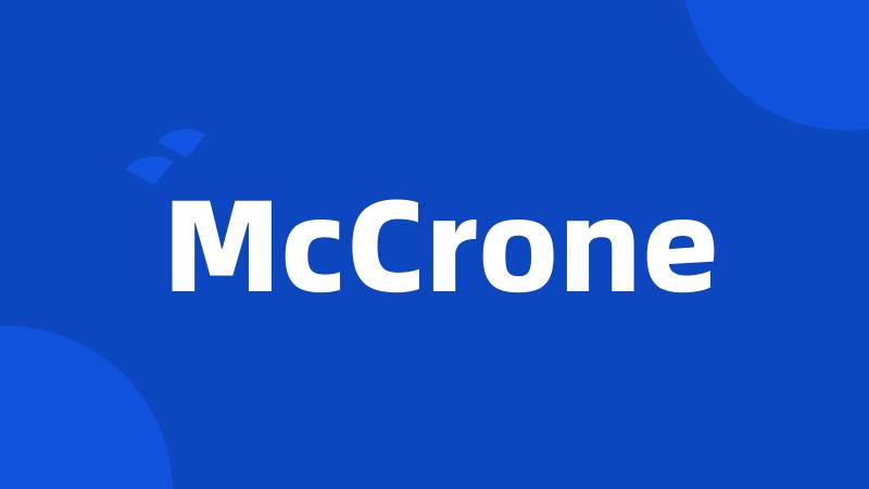 McCrone