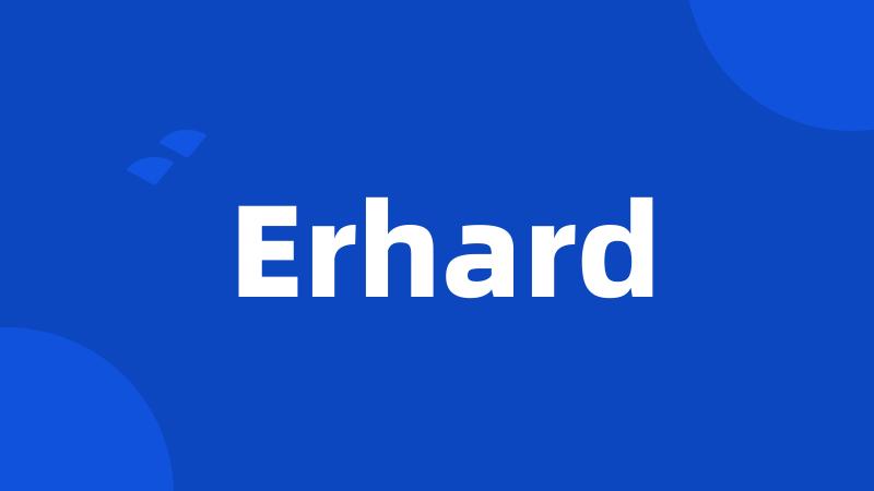 Erhard