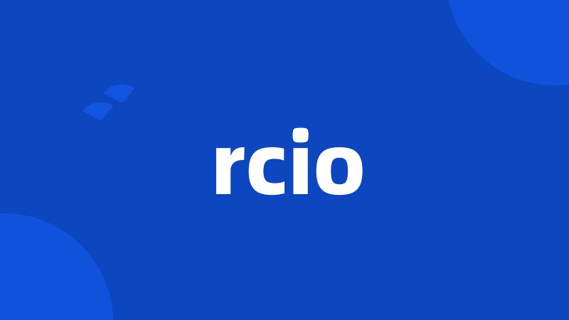 rcio