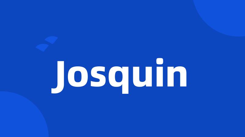 Josquin