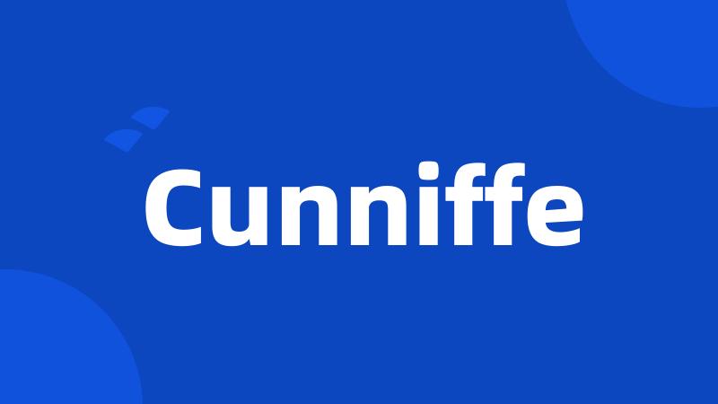 Cunniffe