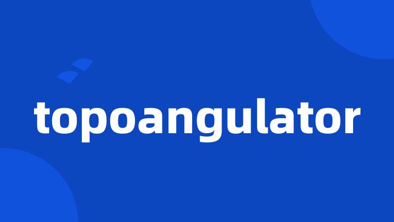 topoangulator