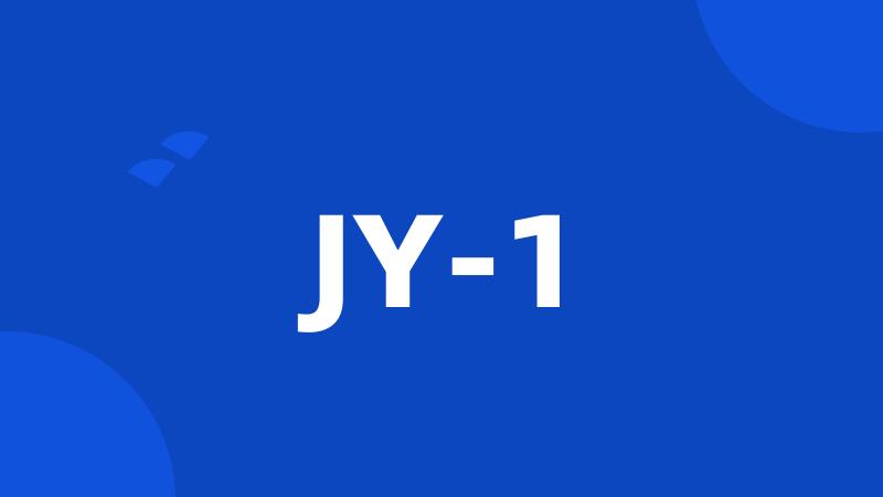 JY-1