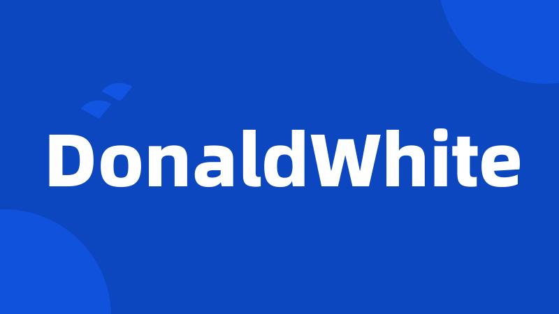 DonaldWhite