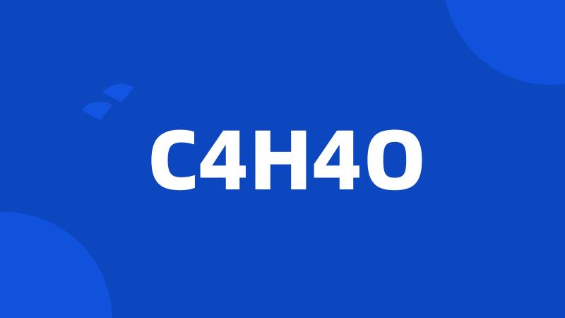 C4H4O