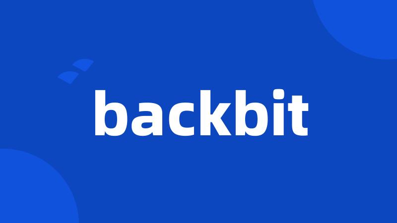 backbit