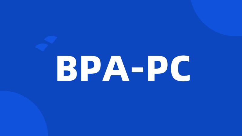 BPA-PC