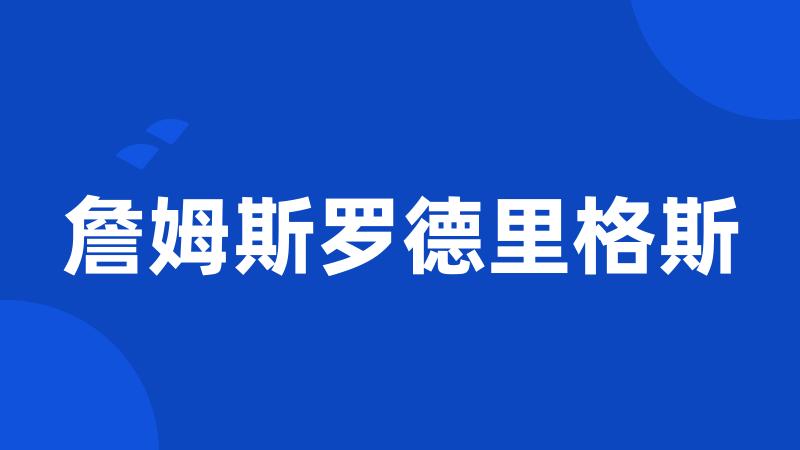 詹姆斯罗德里格斯