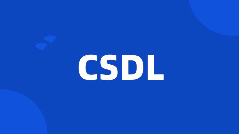 CSDL