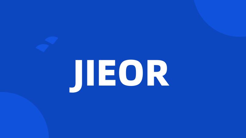 JIEOR