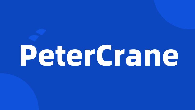 PeterCrane