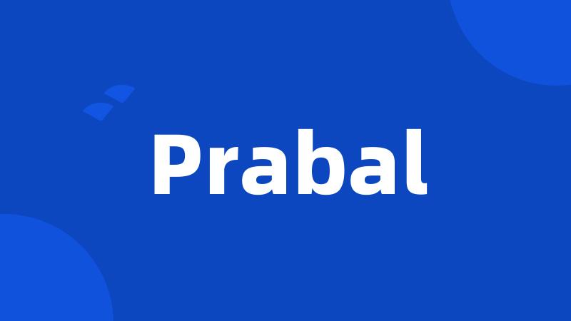 Prabal