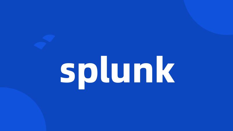 splunk